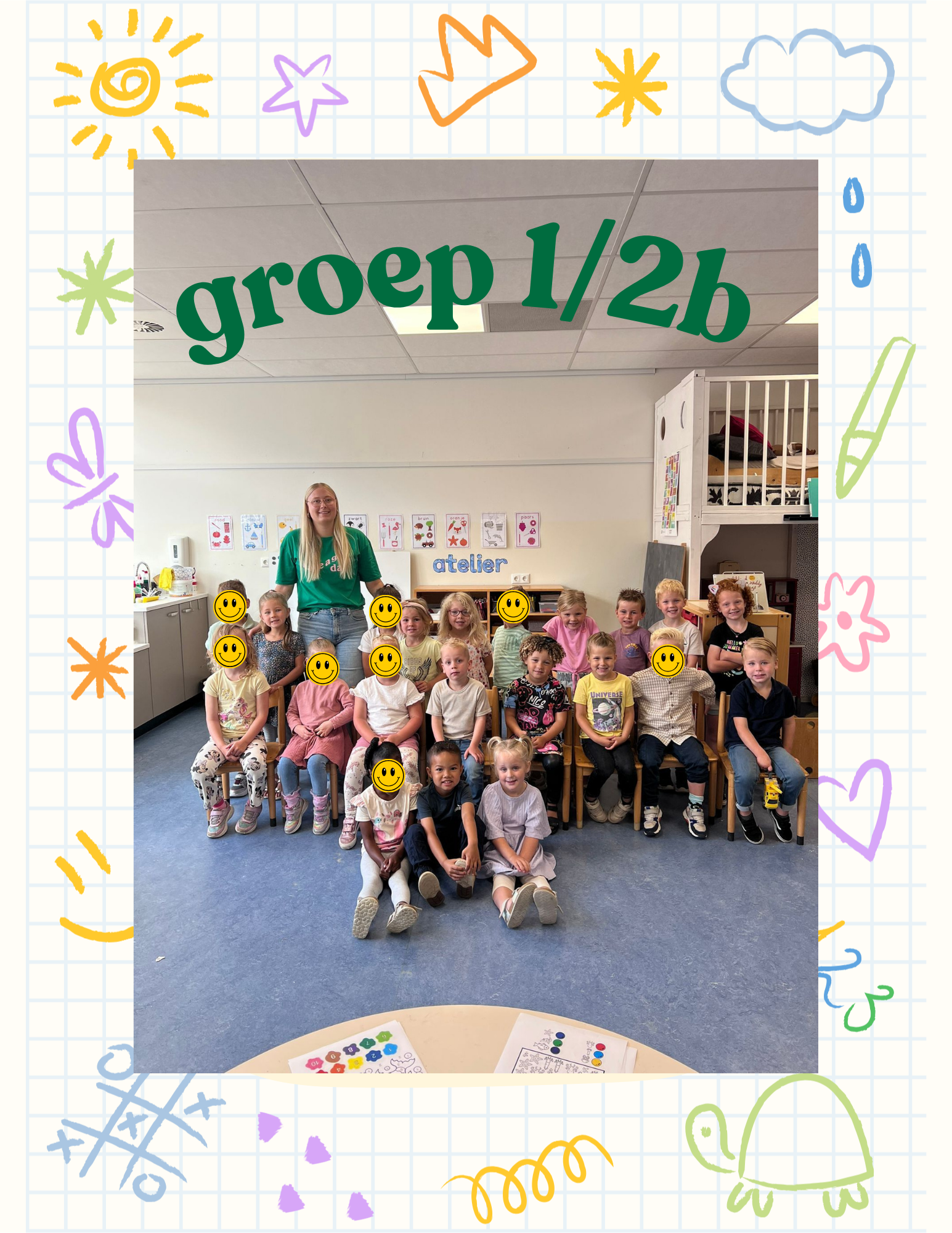 Je bent nu bij groep 1/2b van De Rank!